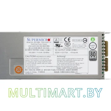 Блок питания Supermicro PWS-920P-1R 920W картинка 3